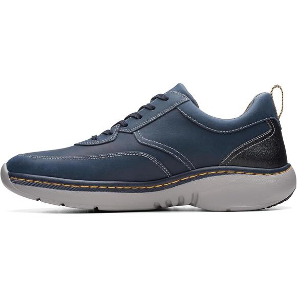 NWT Clarks Men\'s Clarkspro Lace Navy Leather 10 Medium
